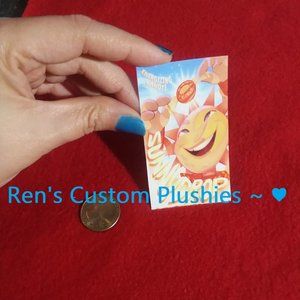 Custom Handmade Laminate Cosplay Videogame Fnaf Sundrop Card !